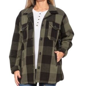 Lucky Brand Oversized Shirt Jacket